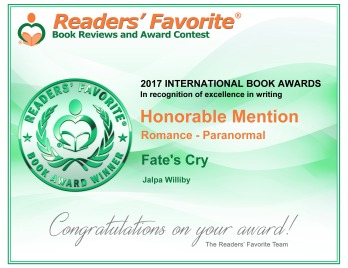FAte's Cry certificate for honorable mention